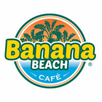 logo banana beac café